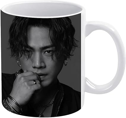 Amazon New 登坂 広臣 とさか ひろおみ コーヒーカップ マグカップ かわいい食器 耐熱性 耐寒性 人気 ファッション ギフト ギフト 男性 女性 オフィス 飲料店 食器 330ml Abccjxoon ホーム キッチン 通販