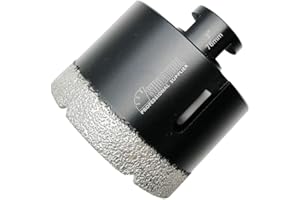 SHDIATOOL Diamond Core Drill Bits 3 Inch for Porcelain Ceramic Tile Marble Brick Vacuum Brazed Hole saw 76mm