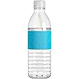 Copco Hydra Water Bottle with Spill-Resistant Lid, 16.9 oz - Reusable Tritan Non-Slip Sleeve, Twist-Open Body - BPA-Free, Leak-Proof, Durable & Portable for Gym, Office, School (Chevron Buttercream)