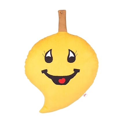 Ultra Soft Mango Fruit Design Neck Cushion Pillow, 14.5 inches