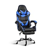 Gaming Chair, Backrest and Seat Height Adjustable