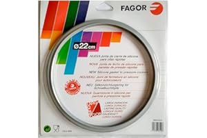 Anakel Home Fagor Pressure Cooker Rubber Replacement M18804554 Compatible with Fagor Pressure Cooker with Interior Diameter of 8.66in | Silicone, Ø8.66in, Gray