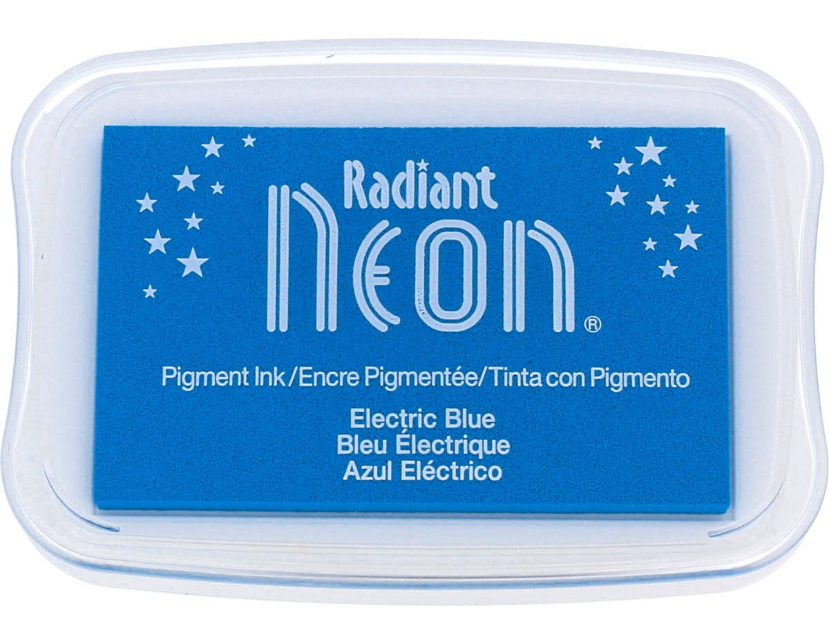 Radiant Neon Electric Ink Pad, Blue