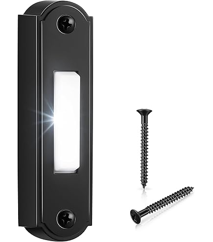 thumbnail image 2 of Craftmade TB1010 Iron 4.38" X 1.56" Rectangle Led Industrial Forge Push Button 2 of 10