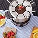 Fondue Aicok Electric Fondue Set Stainless Steel Fondue Pot, Melting Pot for Cheese Chocolate, including 8 Forks and Fork Holder, 1.4L, 1500W