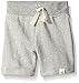 Burt's Bees Baby Baby Organic Loose Pique Short, Heather Grey, 12 Months