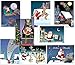 Box Set of 24 Assorted Funny Christmas Cards by Stonehouse Collection - 8 Designs, 3 Cards Per Design