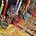 Caspari Straight Taper Dinner Candles in Black - 2 Per Package
