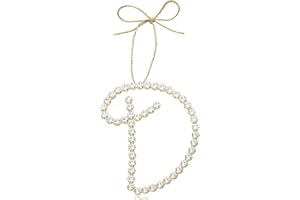 Mrchtmas 2024 Christmas Initial Ornaments | Christmas Letter D Ornaments for Christmas Tree|Hanging Christmas Ornament for Mother Best Friends Sister Wife|D-Merry Ornament