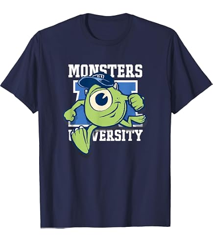 Amazon.com: Disney Pixar Monsters University Mike Collegiate Logo