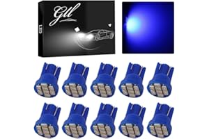 T10 LED Car Light Bulbs W5W 194 192 168 2825 Wedge 8-SMD 1206 LED CarS Replacement Bulbs Side Marker Dome Map Interior Lamps 