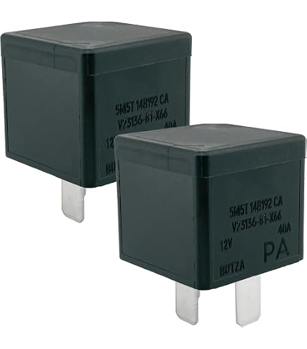 Rel&egrave; Auto Tyco 12V 40A 5 Pin, Modello V23136-A1-X64, Fatto In Portogallo