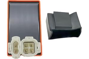 GALLOPINGKNIGHT 6 Pin AC Racing CDI Box Motorcycle Ignition Control Unit for GY6 50cc 125cc 150cc Moped Scooter ATV Quad Go Kart Pit Dirt Bike（Orange）