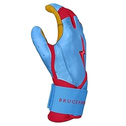 BRUCE BOLT Bader Series Long Cuff Baby Blue Batting