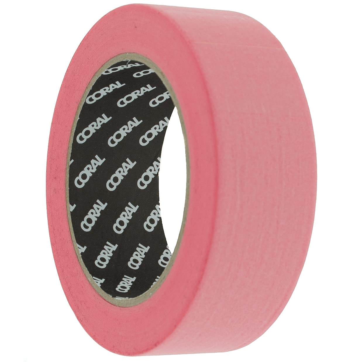 Coral 71602 Precision Masking Tape Low Tack Clean Edges on Sensitive Surfaces Pink Washi Paper 1.5 inch 50M roll