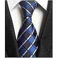 Wehug Men's Classic Tie Silk Woven Necktie Jacquard Neck Ties For Men