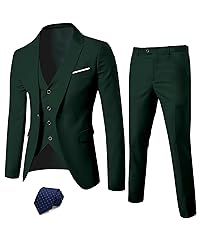 EastSide Men's Slim Fit 3 Pieces , One Button Sets