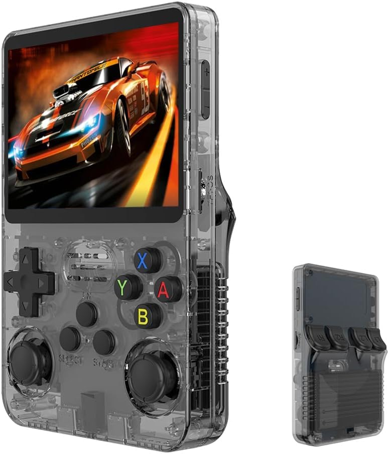 Open Source R36S Retro Handheld Video Game Console Linux System 3.5 Inch IPS Screen Portable Pocket Video Player