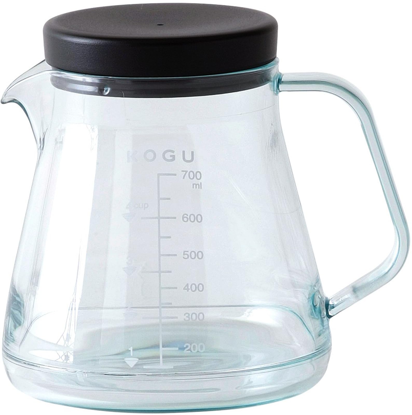 KOGU 珈琲考具 割れないコーヒーサーバー 700ml 【日本製】 食洗器対応 電子レンジ対応 軽量 目盛付き 1~4杯用 トライタン ドリップ 器具 おしゃれ アウトドア 燕三条 41289 プレゼント 誕生日 記念日 ギフト 贈り物 下村企販 クリスマス商品画像