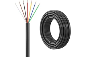 FIRMERST 18/7 Solid Sprinkler Wire for up to 6 Valves System 30 Feet