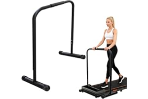 Handle Bar for Walking Pad Compatible with Walking Pad 24.8'' Wide,Iron Hand Rails Stand Four Adjustable Heights 31.4 to 37.4
