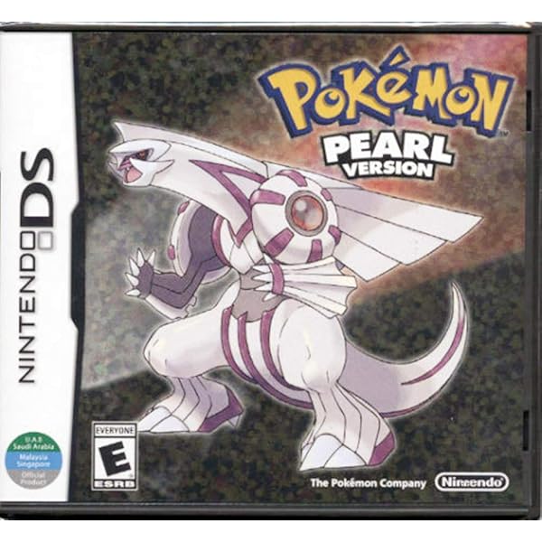 Amazon Com New Pokemon Pearl Version Game Cartridge Card Sealed In Box Usa Reproduction For Nintendo Ds 2ds 3ds Dsi Video Games