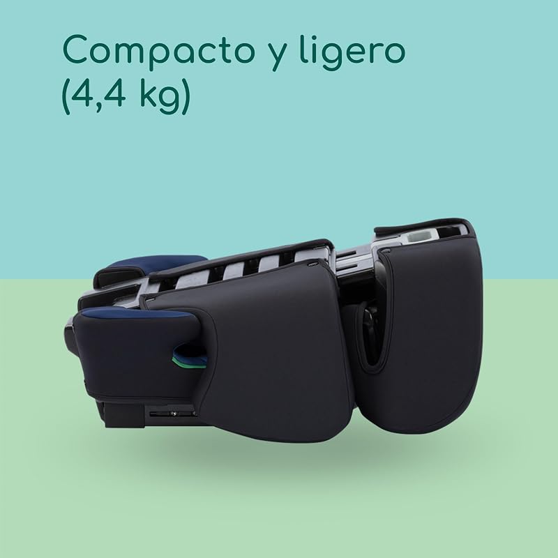 Disney RoadFix i-Size, Cadeira Elevadora de Encosto, 3,5-12 anos (100-150 cm), Cadeira Stitch, Dobrável, Leve (4,4 kg), 14 Posições de Apoio de Cabeça, Ponto Autêntico