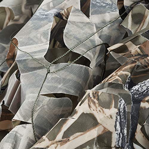 Yeacool Camo Hunting Blind Netting, Military Camouflage Tarp Rope Nets