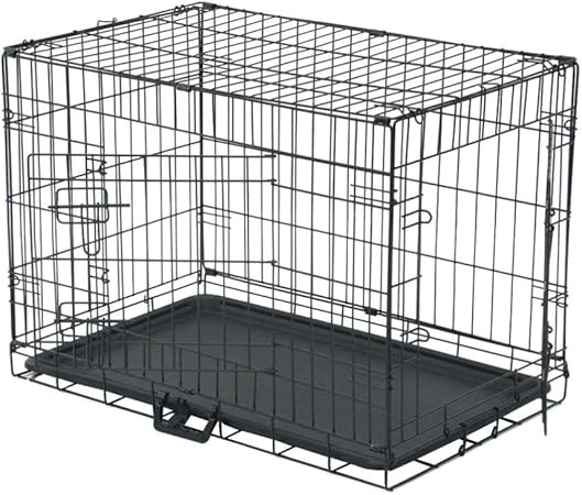 small medium dog crate