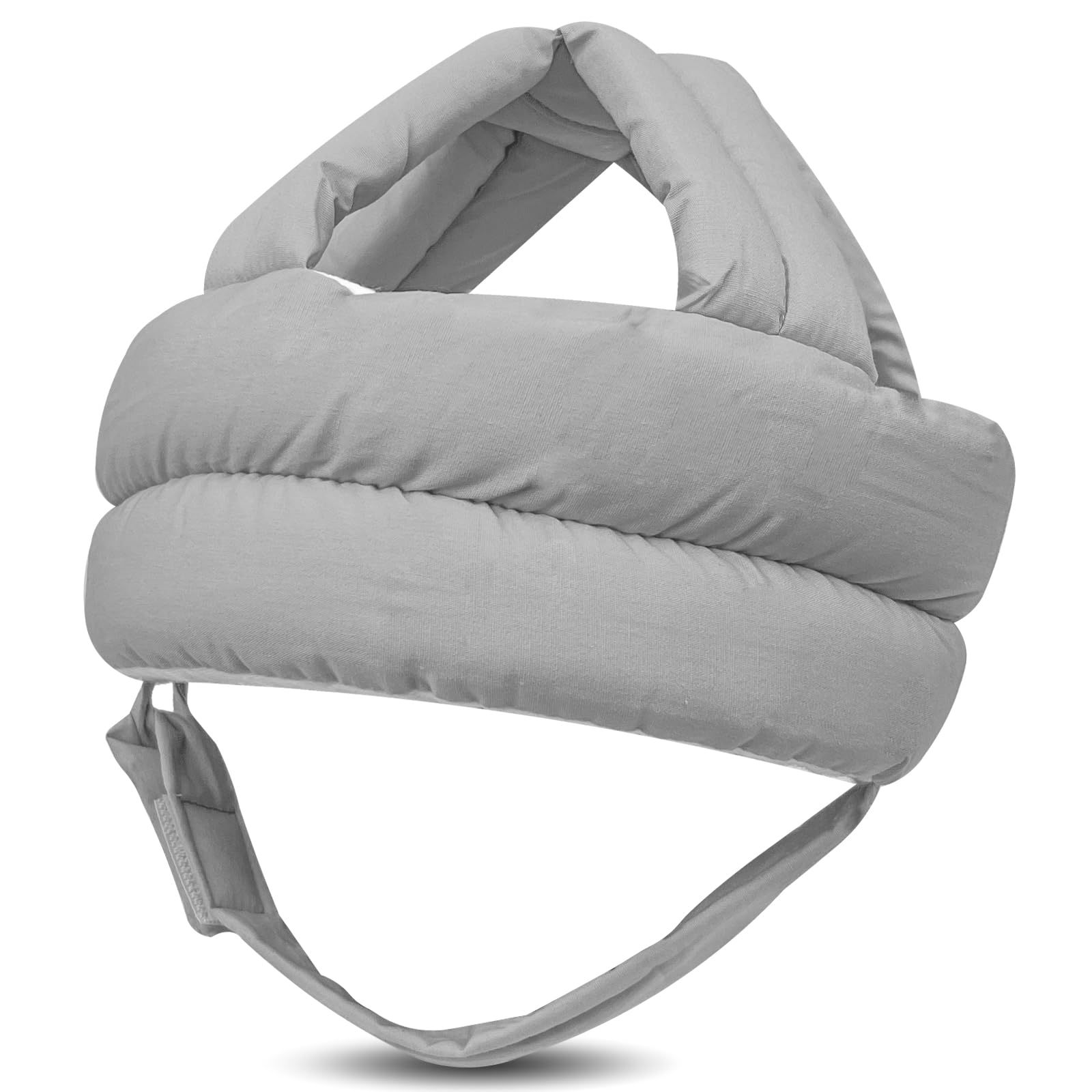 Photo 1 of REFLYAWAY Baby Head Protector Baby Helmet for Crawling Walking, No Bumps Safety Head Adjustable Protective Cap for Walking, Playing (Gray)