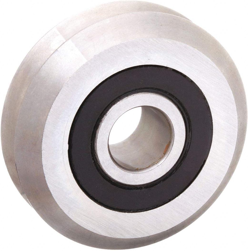 V-Guide Wheel Bearing, Bore 0.3750 In