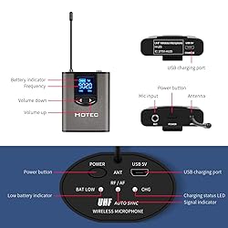Hotec Wireless System with Dual Headset