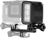 ASHATA 45M Waterproof LED Video Light Dimmable Underwater Fill Light for GoPro view 6