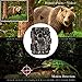 TEC.BEAN DB0826 Trail Game Camera - 12MP 1080P Full HD IP66 Waterproof Hunting Camera with night vision motion activated, SG-009 23M/75ft