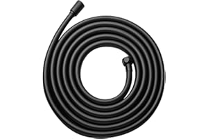 OFFO Shower Hose, 2.5m Premium RV PVC Handheld Shower Head Hose Flex Hoses Extension with Brass Insert and Nut for Bathing Pe