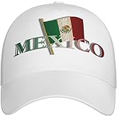 Mexico Baseball Cap Adjustable Women Men Snapback Cap Mexican Hat Baseball Hats Mexico Flag Cap for Outdoor