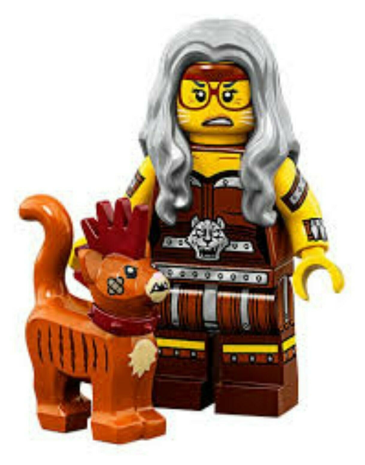 LEGO Movie 2 minifigure 71023 (#06 Sherry Scratchen-Post & Scarfield)