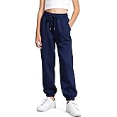 BOOPH Girls Fleece Sweatpants Kids Winter Sweat Pants Athletic Joggers Clothes for Teen Girls