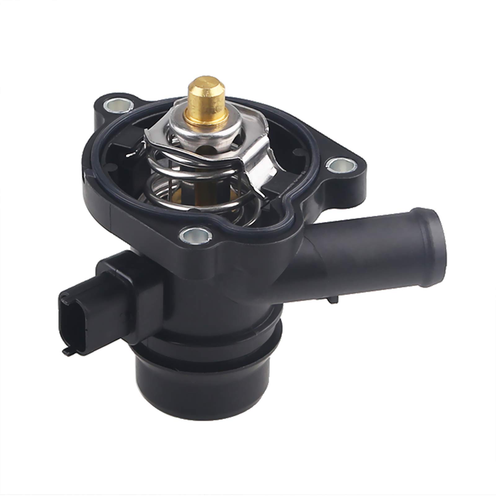 Photo 1 of WMPHE 55565336 Engine Coolant Thermostat Housing Assembly Compatible with 2011-2016 Chevy Cruze Limited 1.4L Replace OEM 55565336 55579010 902-808