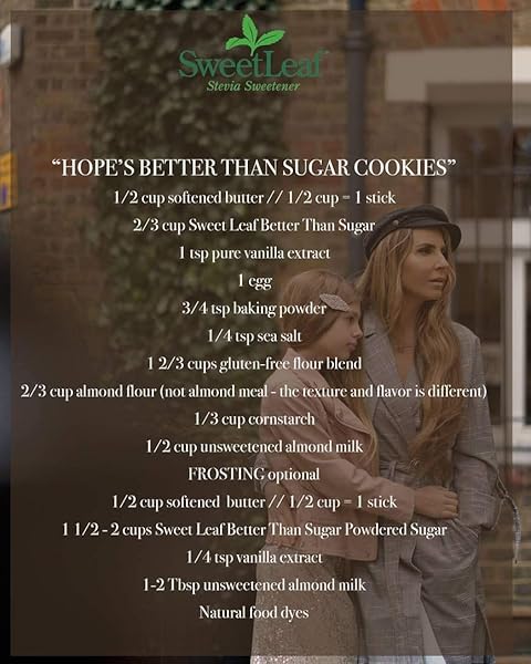 SWEETLEAF ORGANIC BETTER THAN SUGAR SWEETENER – SUGAR SUBSTITUTE WITH STEVIA & ERYTHRITOL, USE FOR FROSTING, BAKING, OR COFFEE, NATURAL POWDERED SUGAR ALTERNATIVE, KETO FRIENDLY, ZERO CALORIE – 14 OZ