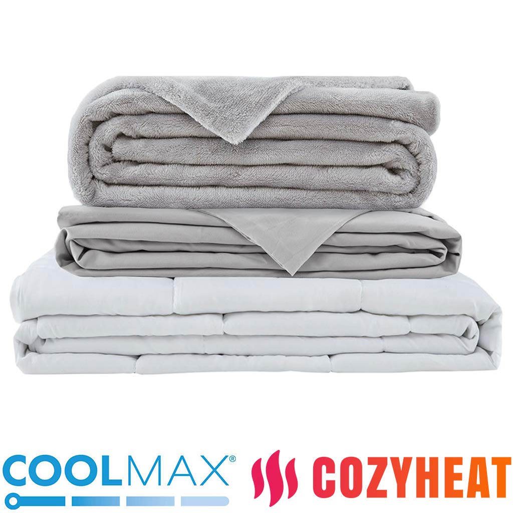 Weighted Blanket for Kids Nano Ceramic Beads Filler 6 lbs 48 x 36 48 x