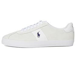 POLO RALPH LAUREN, Men, Court Vulc Leather-Suede