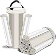LED Camping Lanterns, DIBMS 240LM USB Rechargeable Foldable Flashlight Worklight Waterproof Survival Lights w/ Magnetic Base Hook for Camping Hurricanes Emergency Power Outages Indoor Outdoor 2-Pack