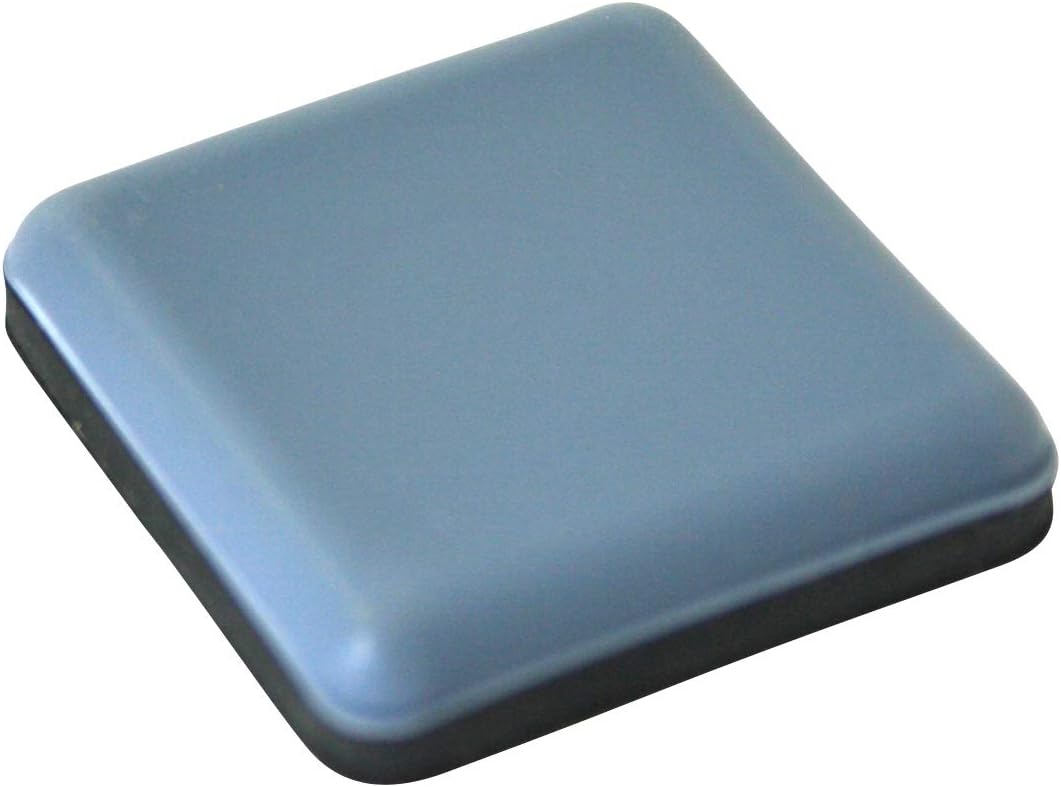 GoodGlides 16 x Teflon furniture sliders self adhesive 30 x 30 mm PTFE glides floor protectors for easy moving