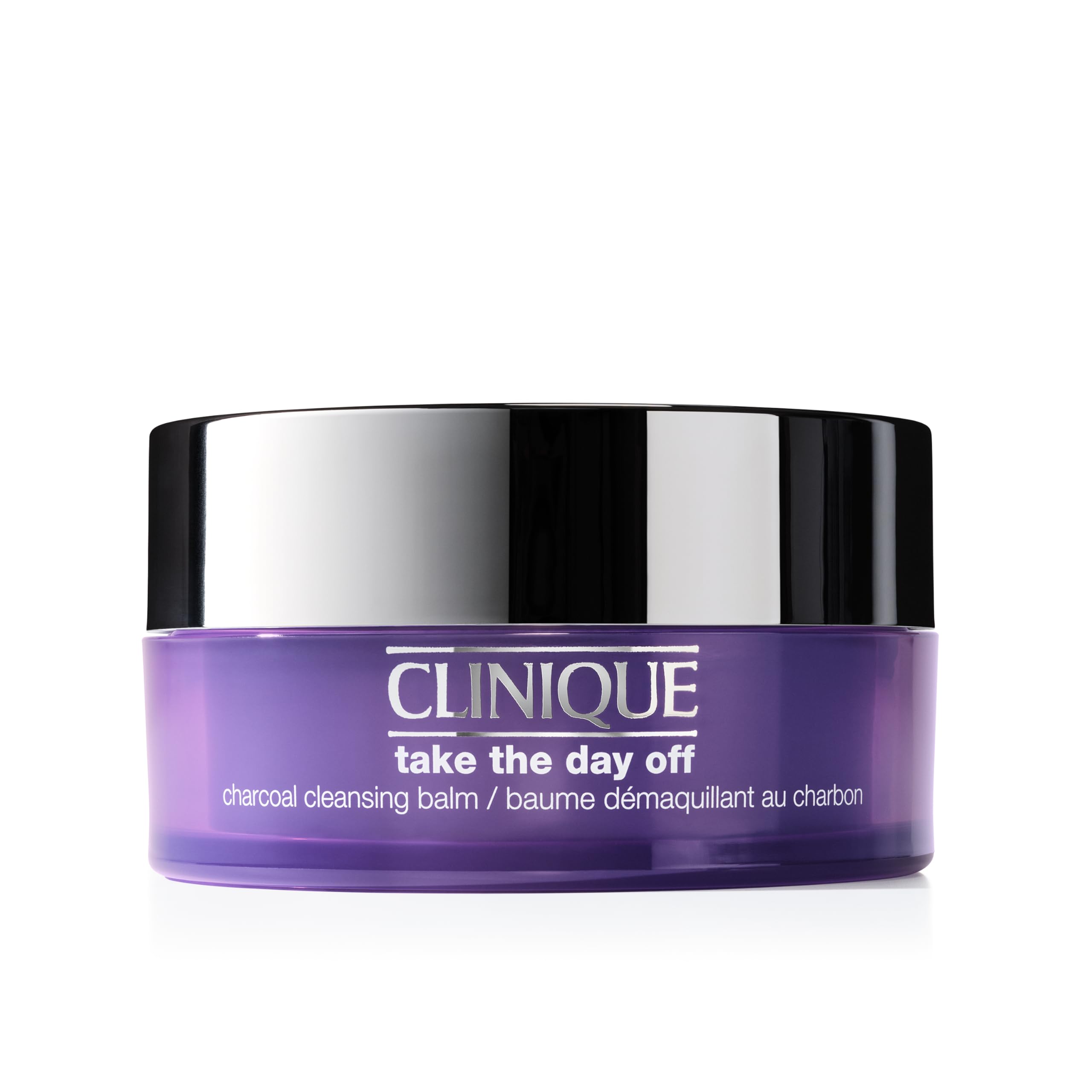 Clinique Take The Day Off Charcoal Cleansing Balm Makeup Remover | Dissolves Makeup and Sunscreen, 125 ml.