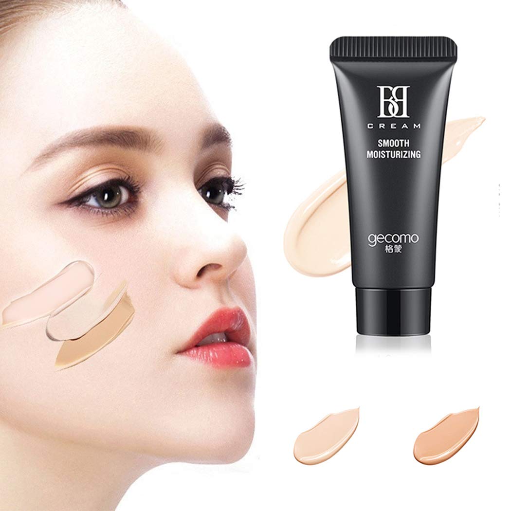 IEnkidu Moisturizing BB Cream Concealer Isolation Liquid Foundation (Nude)