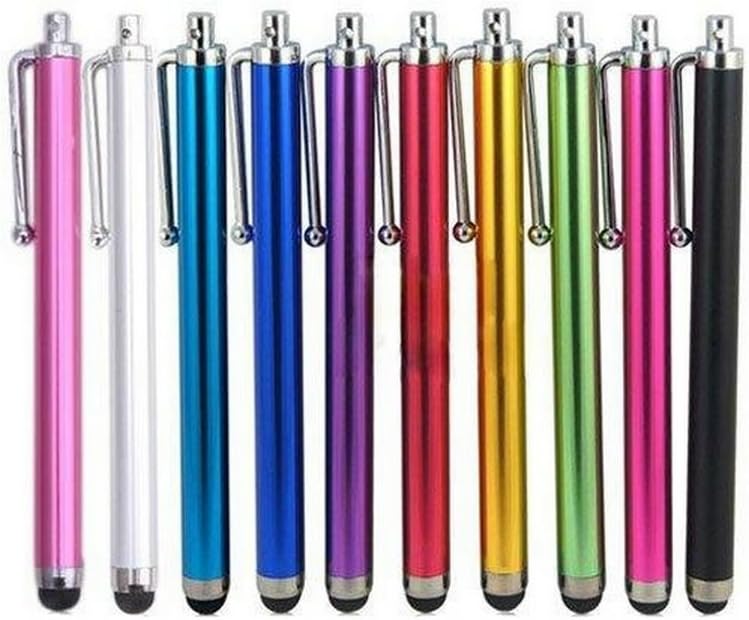 LAAT Lightweight Pack of 10 Capacitive Screens Devices Universal Stylus Capacitive Touch Screen Stylus Pen for Tablet Mobile Phone