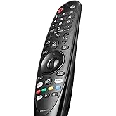 Replacement for LG TV Remote Magic Remote Control AKB75855501 AN-MR20GA | MR19BA MR18BA Compatible with Many LG OLED QNED NanoCell Webos Smart TV Models, with Voice and Pointer Function,Google/Alexa