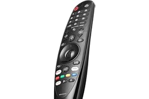 ZYK Magic Remote for LG UHD OLED QNED NanoCell Webos Smart TV Voice Magic Remote Control Replacement AKB75855501 AN-MR20GA MR19BA MR21 MR22 MR23 MR24 GA GN MR18BA, with Voice and Pointer Function
