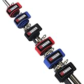 CYSKY Fishing Rods Belt Stretchy Rod Straps Fishing Tackle Ties Cable Fishing Rod Holders Fit for Casting Rods, Spinning Rods and Fly Rods (5 Color, 10 pcs)